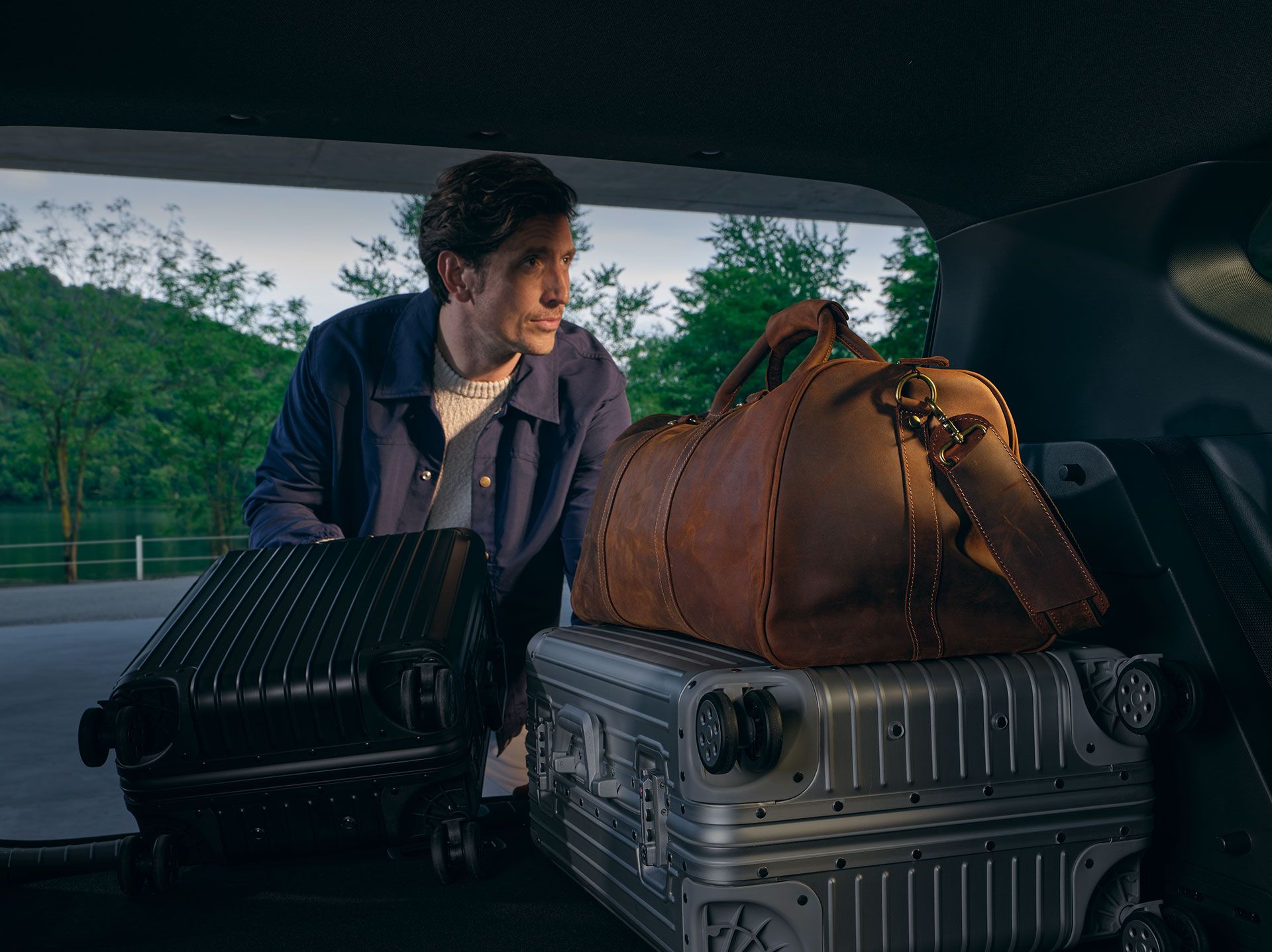 Alles ganz einfach verstauen.
